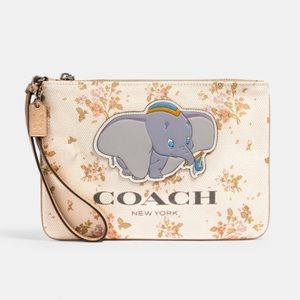 Coach Disney x dumbo wristlet